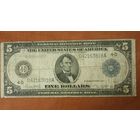 5 долларов США 1914