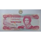 Werty71 Багамские острова 3 доллара 1974 UNC банкнота Багамы Корабль