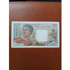 Таити 20 франков 1963