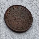 Нидерланды 1/2 цента, 1937 (самая редкая из типа) 3-14-63