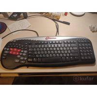 Zboard MERC Gaming Keyboard ZXP-1000 Black-Silver USB