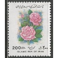 Иран. Цветы. Розы. 1993г. Mi#2577.