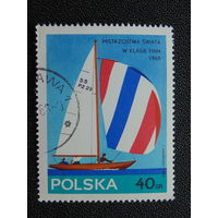 Польша 1965 г. Спорт.