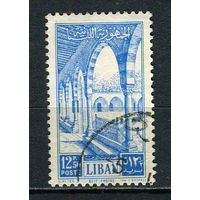 Ливан - 1954 - Дворец Байтэддин 12,50Pia - [Mi.506] - 1 марка. Гашеная.  (LOT DL35)