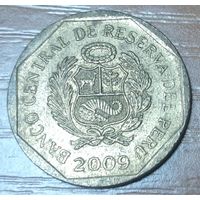 Перу 10 сентимо, 2009 (14-17-1)