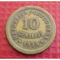 Португалия 10 сентаво 1925 г. #41021
