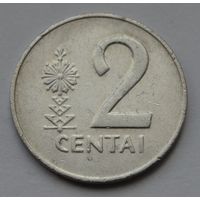 Литва, 2 цента 1991 г.