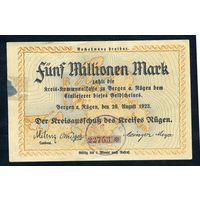 Германия, 5 000 000 марок 1923 год.