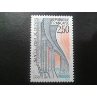 Франция 1991 мост в Нанте