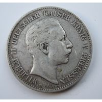 Пруссия 2 марки 1902   .33-407