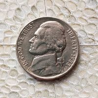 5 центов 1988(D) года США. Красивая монета!