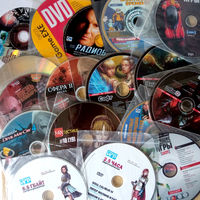 DVD диски из журналов 17 штук, игры, фильмы, моды и т.д.