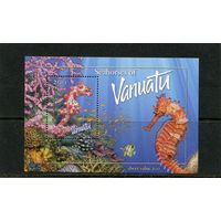 Вануату. Морской конек, блок