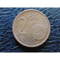 Германия 2 евроцента  2007г. А