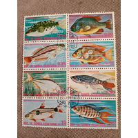 Гвинея Экваториальная 1974. Аквариумные рыбки