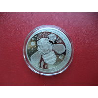 Памятная монета "Легенда пра пчалу" ("Легенда о пчеле") - 1 рубль. Идеальное состояние.