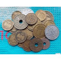 Франция. Сборный лот монет. (БайКос) Скоро с 1 рубля!