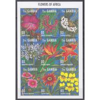 1995 Гамбия 2173-2181KL Цветы 8,50 евро