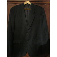 Пиджак мужской тёмного цвета на рост 188 см, 54 размер. Символическая цена!