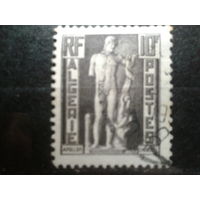 Алжир, колония Франции 1952 статуя Аполлона