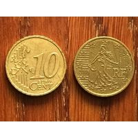 Франция, 10 евроцентов 2005