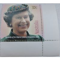 Австралия 1988 62-я годовщина со дня рождения королевы Елизаветы II С-М-5-2