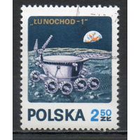 Луноход-1 Польша 1971 год серия из 1 марки