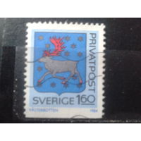 Швеция 1984 Герб провинции Вастерботтен