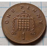 Великобритания 1 пенни, 1989     ( 2-8-3 )