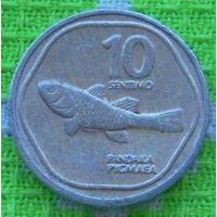 Филиппины 10 центов 1991 года. Раба.