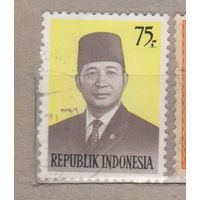 Президент Сукарто Известные личности Индонезия 1974 год  лот 12