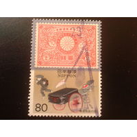 Япония 1995 почтовый рикша, марка в марке