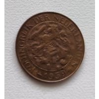 Нидерландские Антильские острова 1 цент, 1959 4-10-15