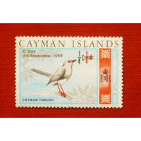 Каймановы острова. Фауна. ( 1 марка ) 1969 года. 10-12.