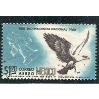 Мексика. 150 лет независимости. Фауна. Белоголовый орлан