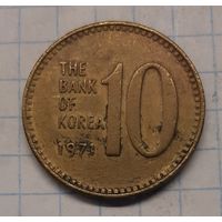 Южная Корея 10 вон 1971г.km6а