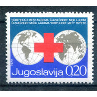 Югославия - 1972г. - Красный Крест - 1 марка - полная серия, MNH [Mi Zw 42]. Без МЦ!
