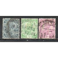 Стандартный выпуск Индия 1911/1912 год 3 марки