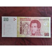 20 песо Аргентина 2003(18) г.