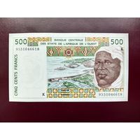 Сенегал 500 франков 1995 UNC (Франк BCEAO)