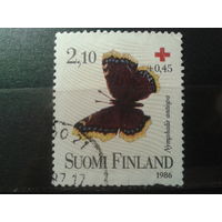 Финляндия 1986 Бабочка
