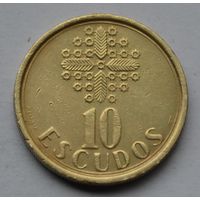 Португалия, 10 эскудо 1990 г.