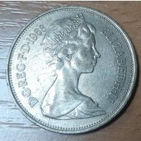 Великобритания 10 новых пенсов, 1968 (14-17-13)