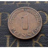 1 пфенниг 1950 (J) Германия ФРГ #19