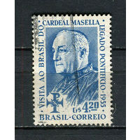 Бразилия - 1955 - Кардинал Алоизи Мазелла - [Mi. 883] - полная серия - 1 марка. Гашеная.  (Лот 50BU)