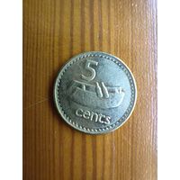Фиджи 5 центов 1997 - 118