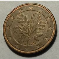 Германия, 5 центов 2002 G