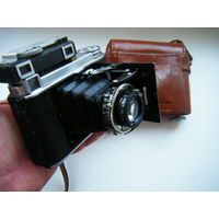 Старинный Немецкий фотоаппарат. Гармошка с родным чехлом.