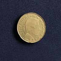 Люксембург 20 евроцентов 2008