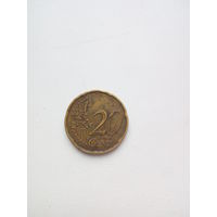 20 евро центов 2002г.Италия